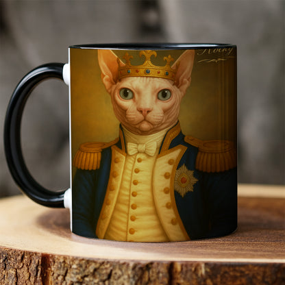 Custom Photo Great Captain Cat Mug Gift For Cat Lovers