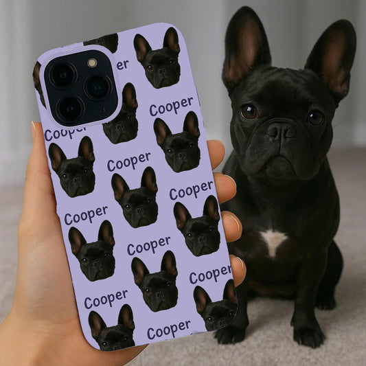 Custom Pet Phone Case – Dog Face or Pet Portrait on Your Phone, Custom Gift THUC993