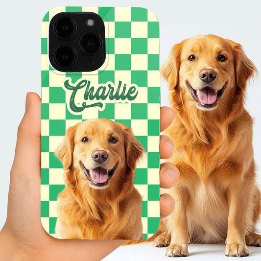 Custom Dog Photo Phone Case – Gift for Pet Parents, Dog and Cat Photo Case THUC992