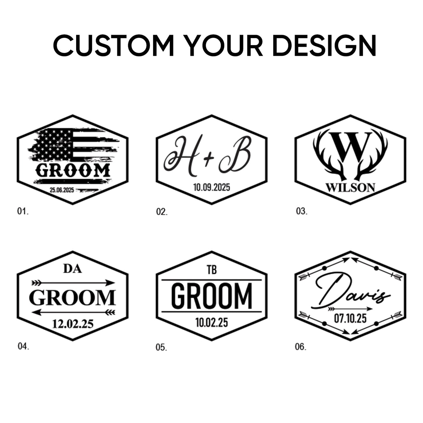 Custom Wedding Hat For Groom, Groom Hat, Groomsman Hats, Custom Bride Groom Hat, Wedding Party Hat