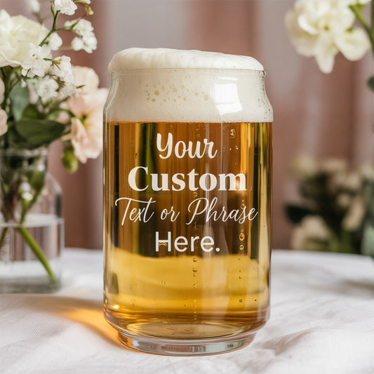 Custom Beer Glass, Personalized Beer Glass, Personalized Beer Glass, Beer Gift, Gift Ideas for Him TNG171