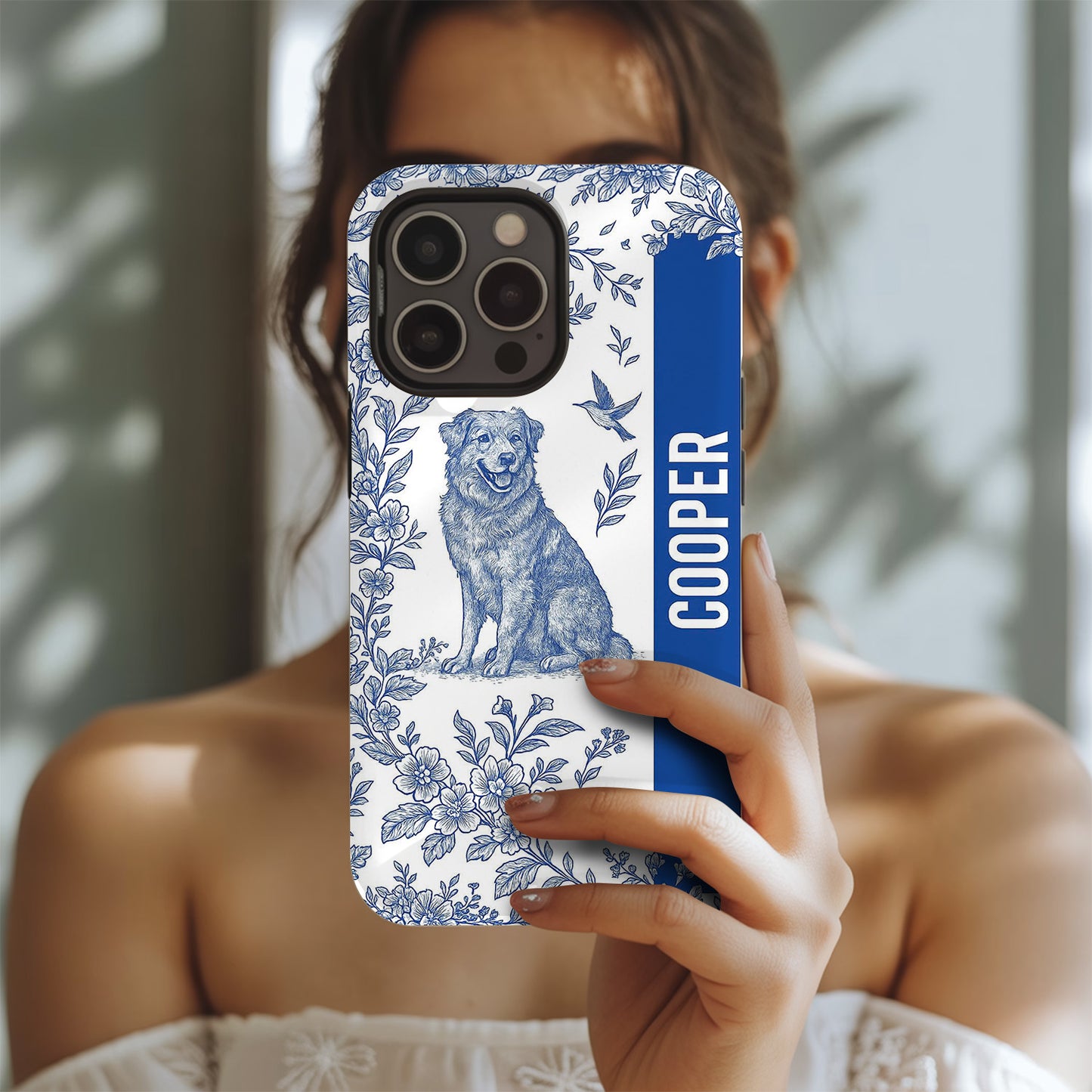 Custom Pet Phone Case – Custom Photo Cat And Dog Case - Personalized Pet Photo Gift THUC998