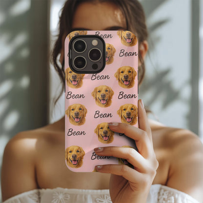 Custom Pet Photo Phone Case – Gift for Pet Parents, Dog and Cat Photo Case THUC991