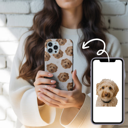 Custom Pet Phone Case – Personalized Dog Face Case, Pet Photo Cover for Animal Lovers THUC994