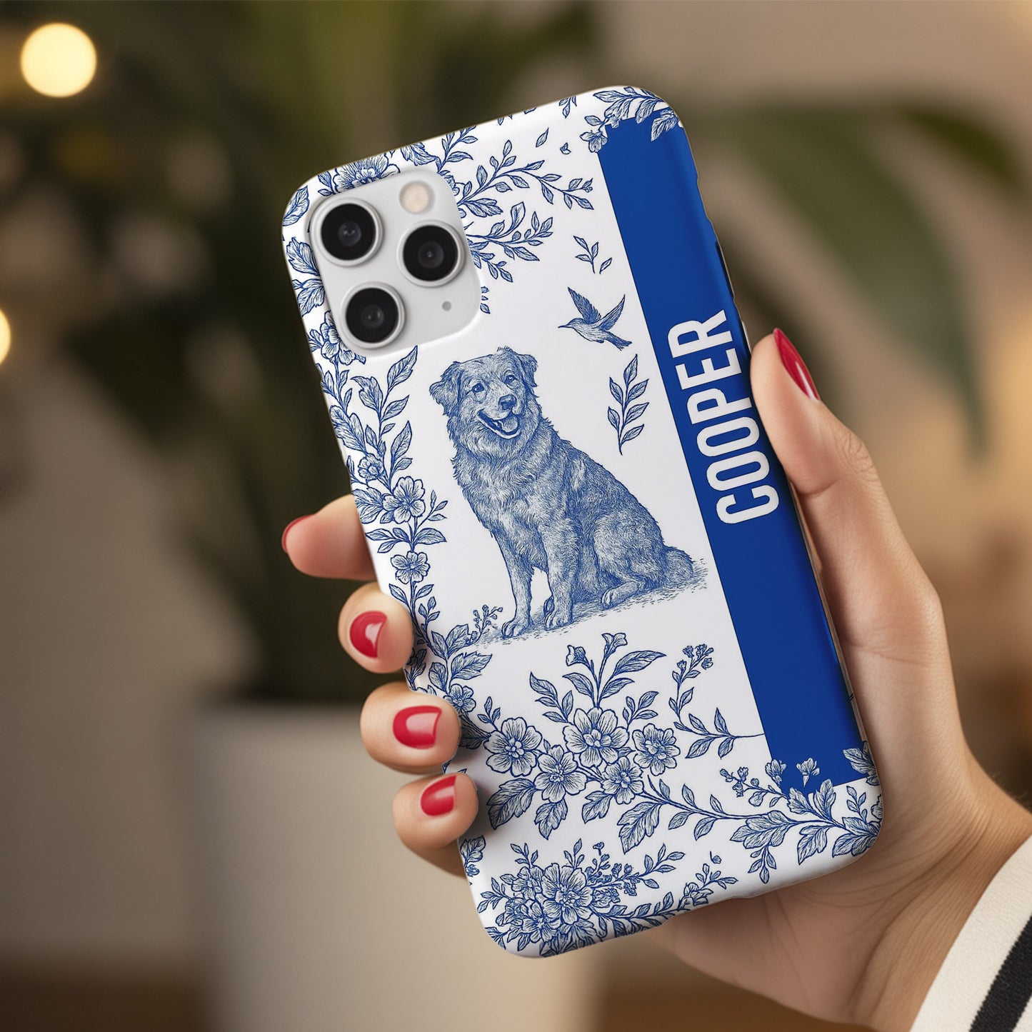 Custom Pet Phone Case – Custom Photo Cat And Dog Case - Personalized Pet Photo Gift THUC998