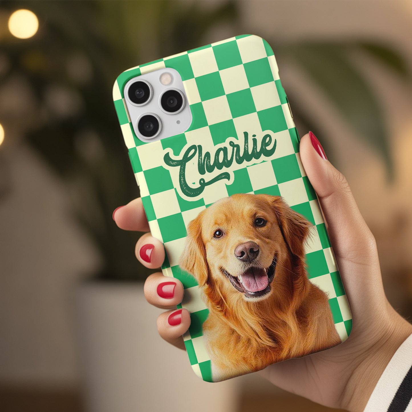 Custom Dog Photo Phone Case – Gift for Pet Parents, Dog and Cat Photo Case THUC992
