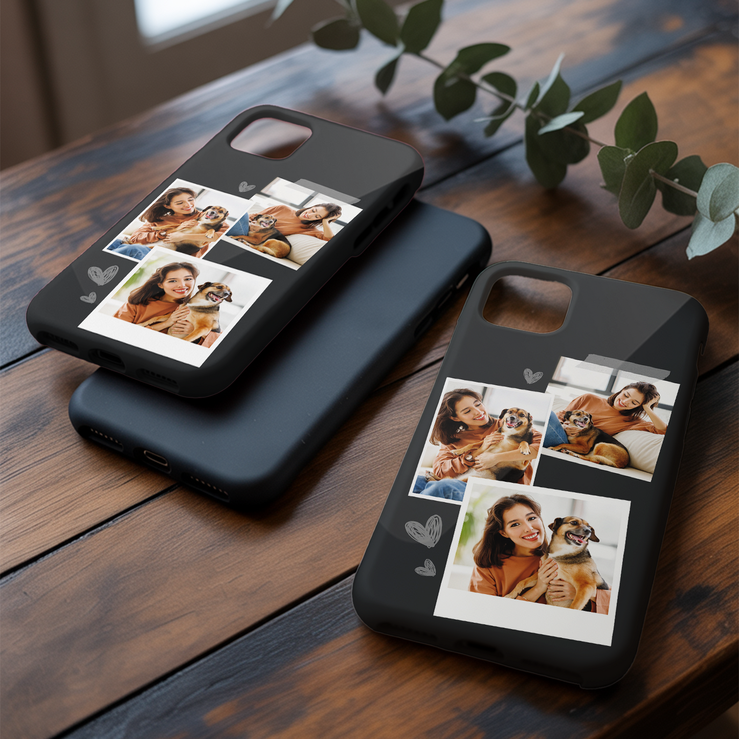 Custom Pet Photo Phone Case, Custom Dog Face Phone Case, Gift for Dog Lover, Pet Memorial, Animal Lovers TNGP024