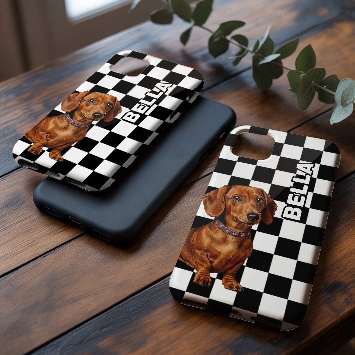 Custom Pet Phone Case – Custom Photo Cat And Dog Case - Personalized Pet Photo Gift THUC997