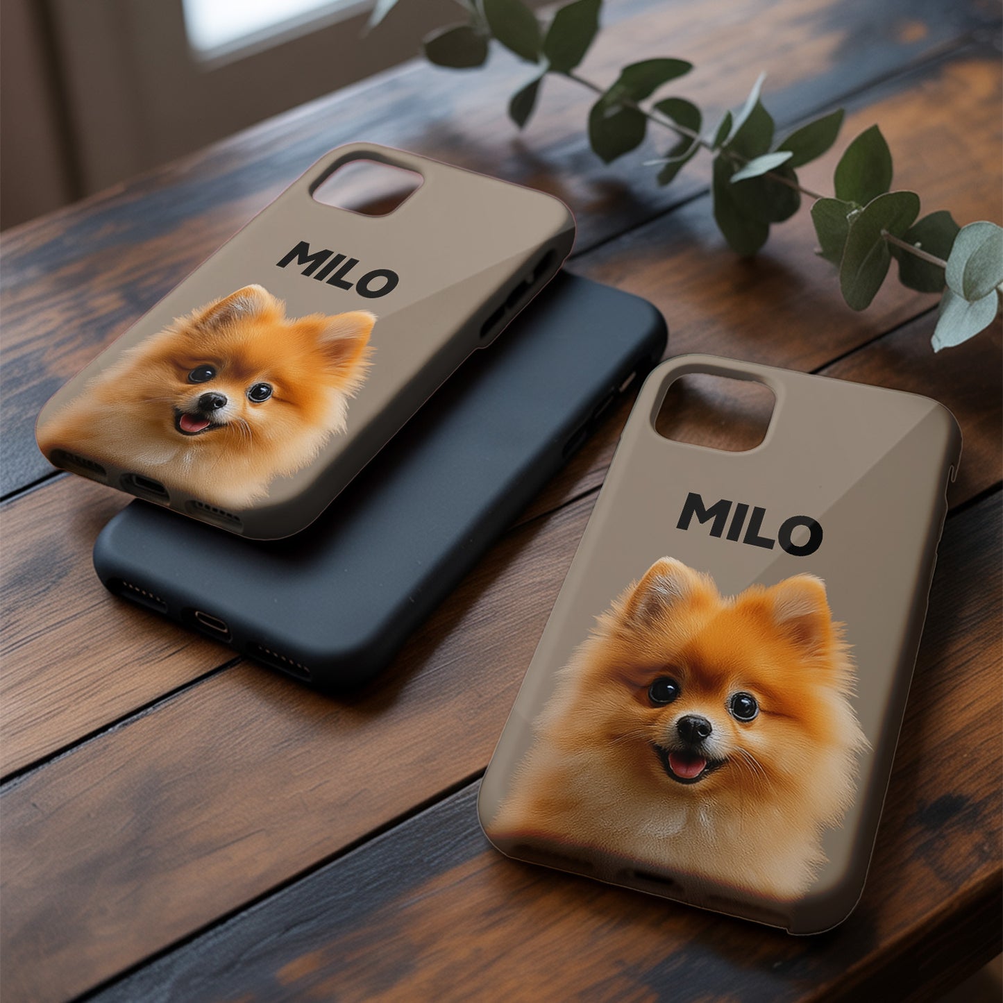 Custom Photo Dog Case – Personalized Photo Phone Case, Pet Memorial Gift, Animal Lover AccessoriesTHUC99