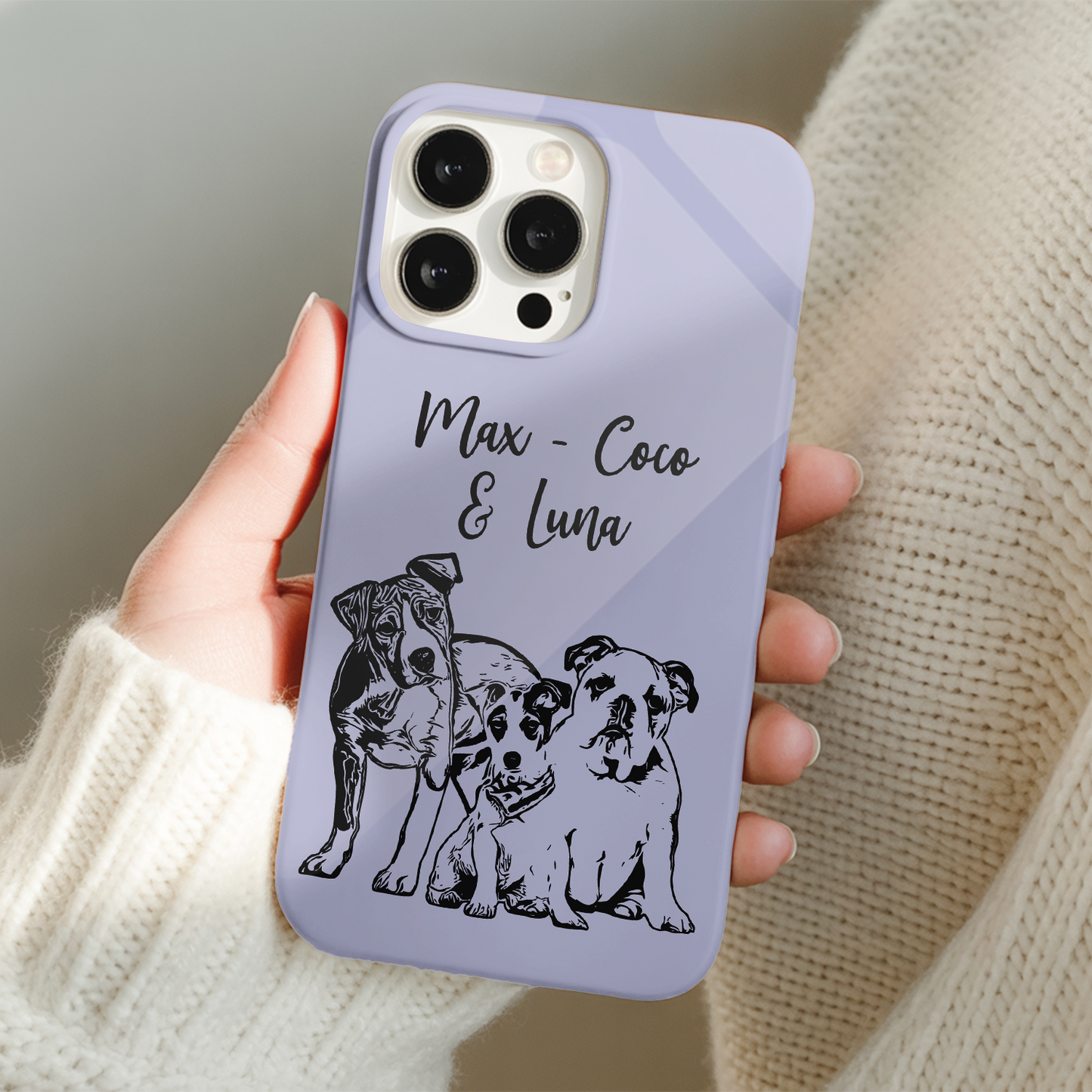 Custom Pet Photo Phone Case, Custom Dog Face Phone Case, Gift for Dog Lover, Pet Memorial, Animal Lovers TNGP020