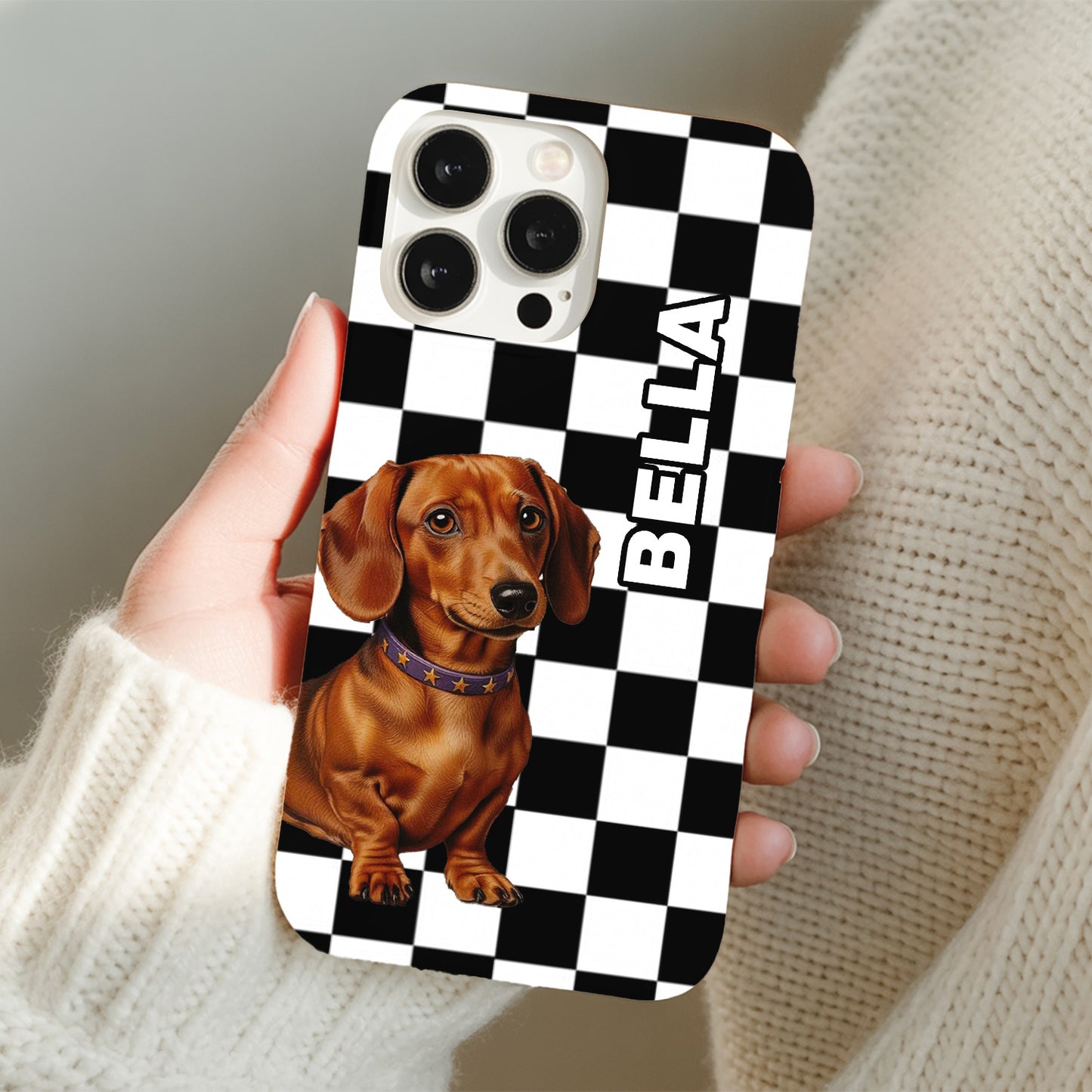 Custom Pet Phone Case – Custom Photo Cat And Dog Case - Personalized Pet Photo Gift THUC997