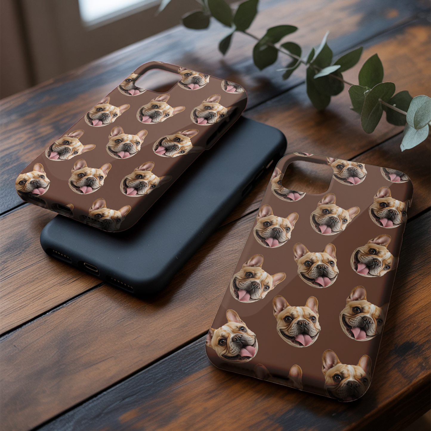 Custom Pet Phone Case – Dog Face or Pet Portrait on Your Phone, Custom Gift THUC9913