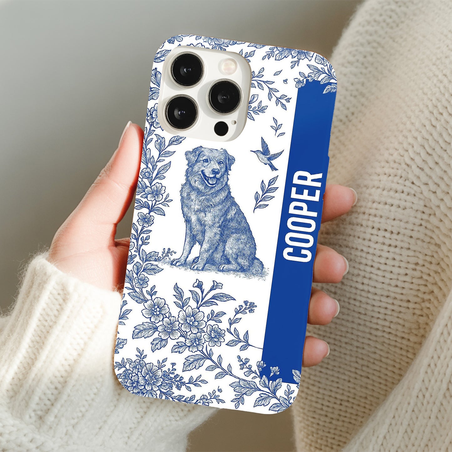 Custom Pet Phone Case – Custom Photo Cat And Dog Case - Personalized Pet Photo Gift THUC998