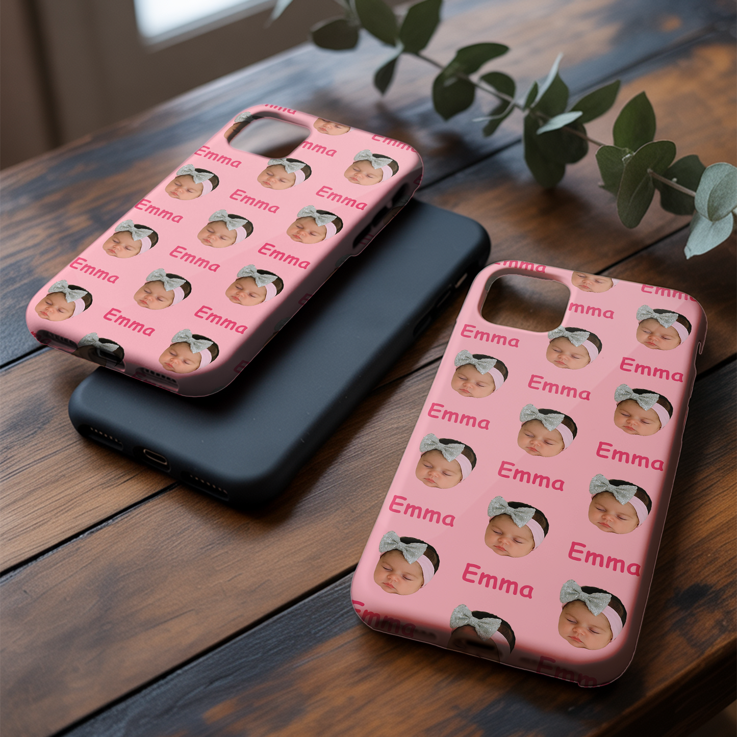 Custom Photo Baby Face Phone Cover – Baby Pattern, Custom Case Gift THUC9923