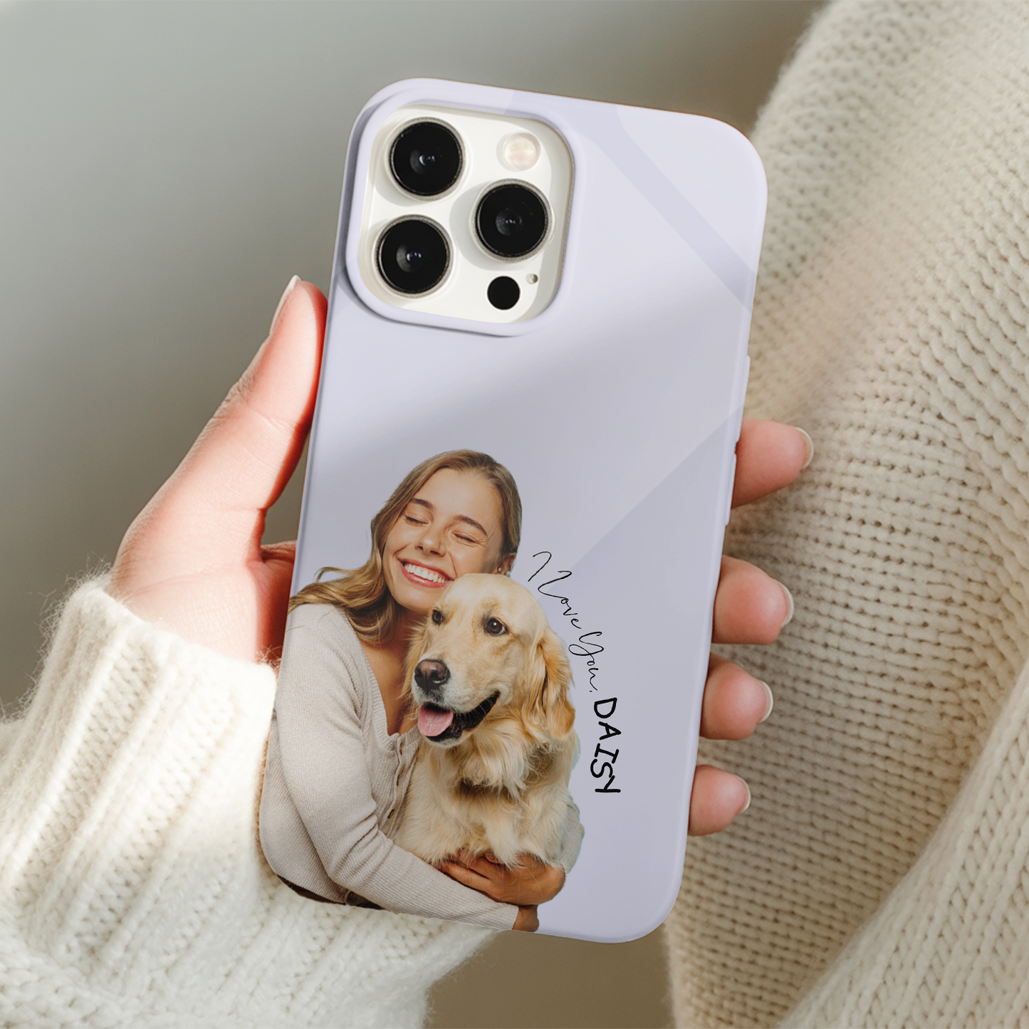 Custom Pet Photo Phone Case, Custom Dog Face Phone Case, Gift for Dog Lover, Pet Memorial, Animal Lovers TNGP001