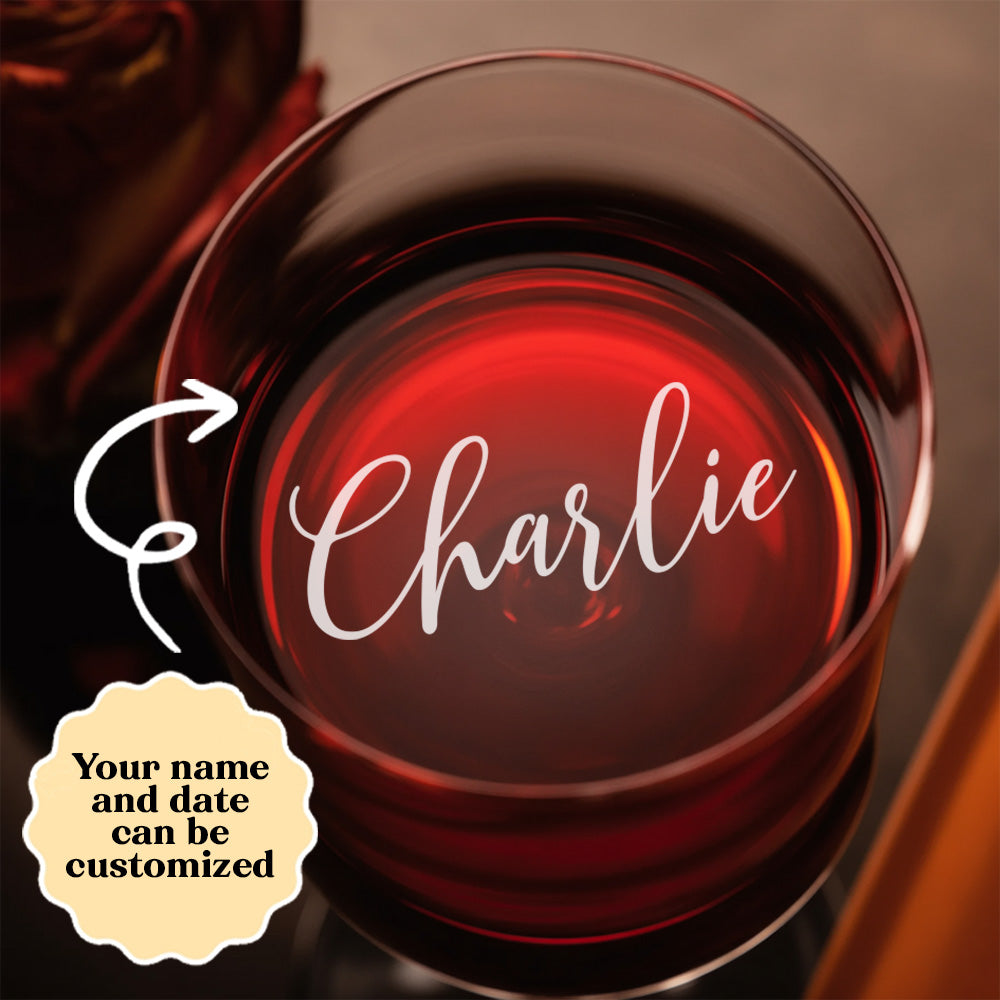 Custom Dog Pet Whiskey Glass 11oz – Personalized Dog Photo & Name – Gift for Dog Parents THUC99WP10