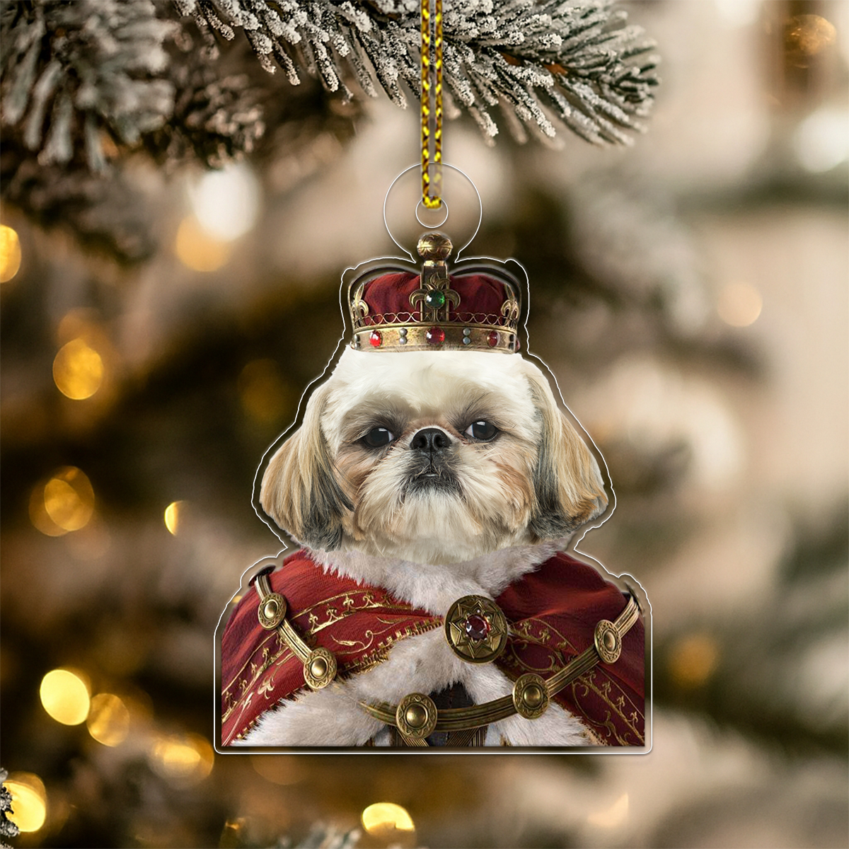 Custom Photo Pet Dog Royal 2