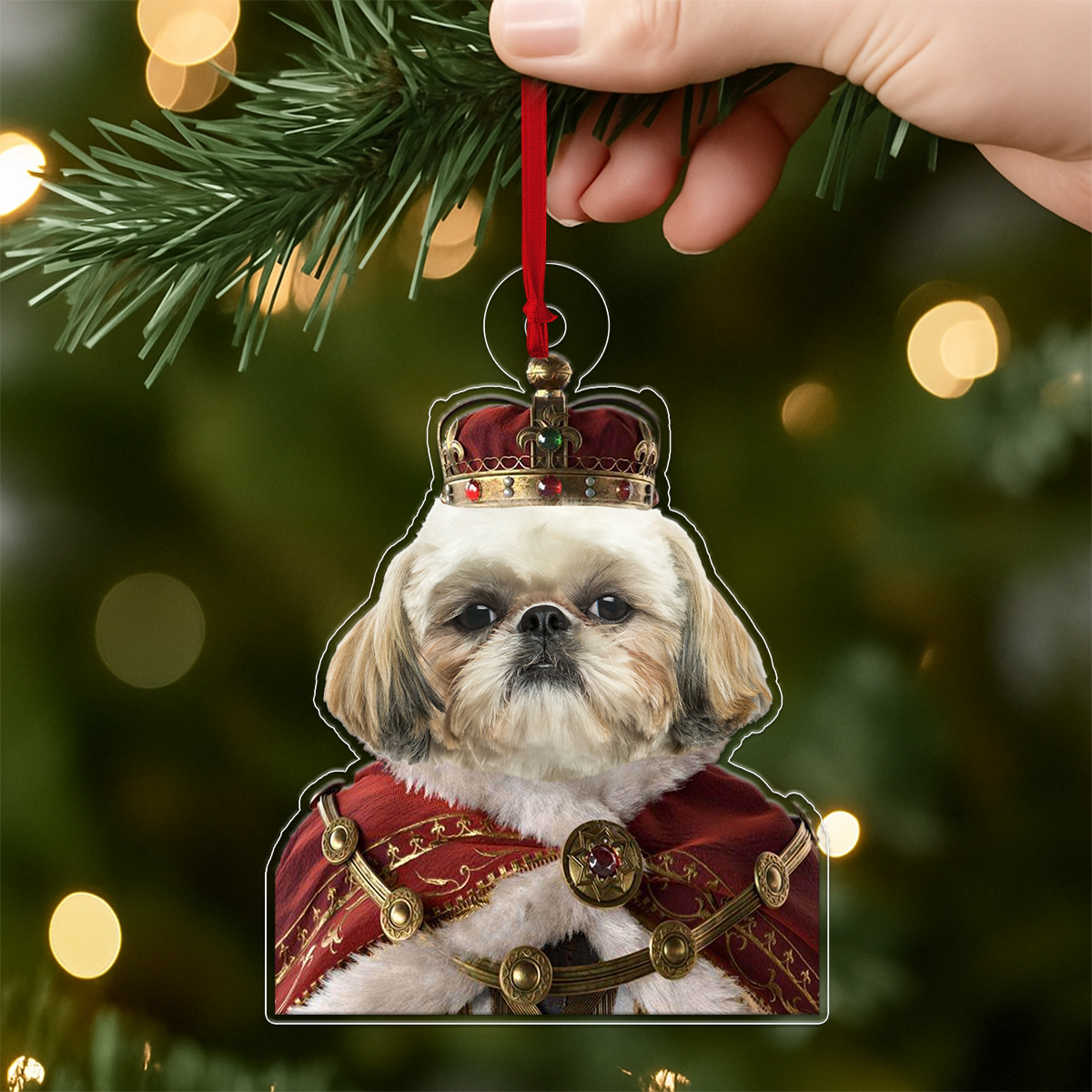 Custom Photo Pet Dog Royal 2