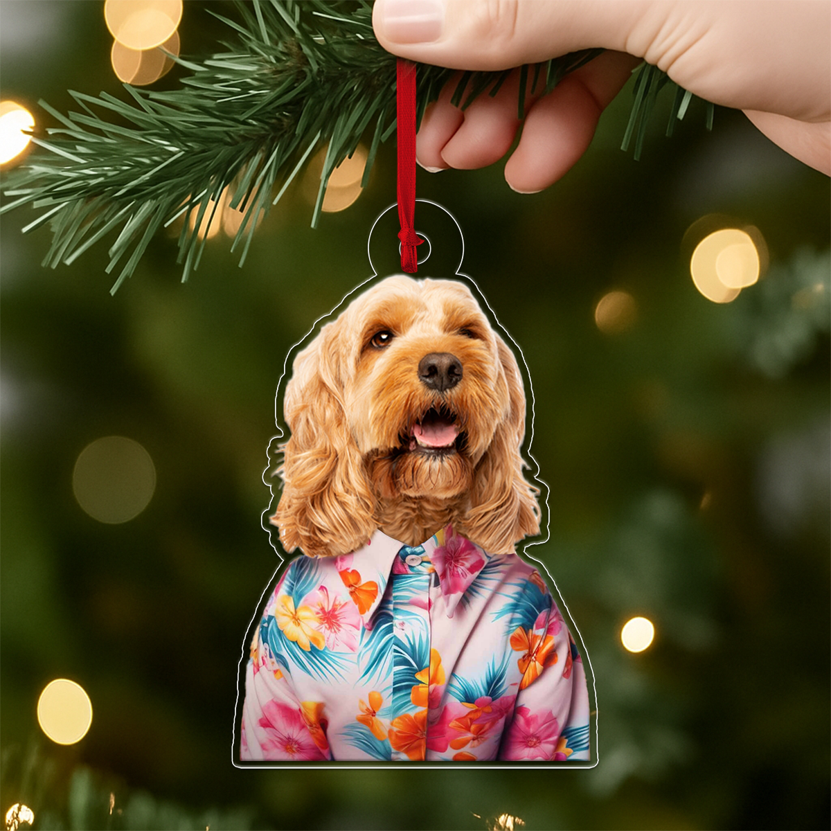 Custom Photo Pet Dog Portrait