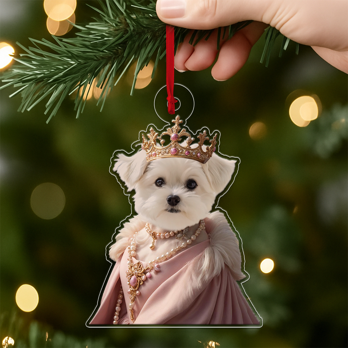Custom Photo Dog Queen
