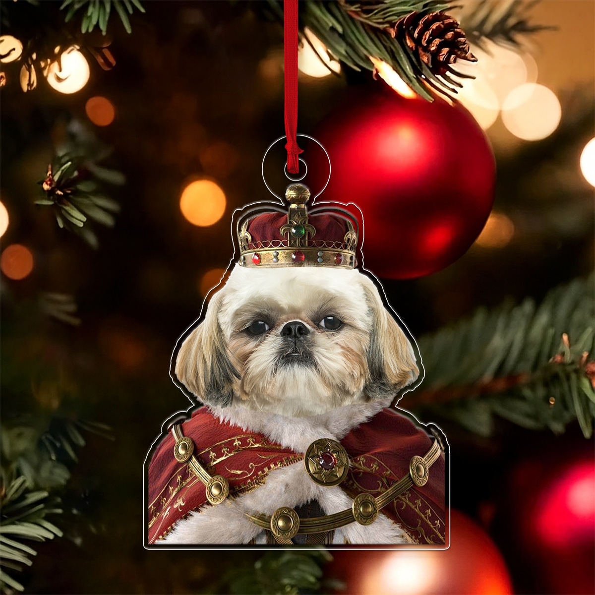 Custom Photo Pet Dog Royal 2