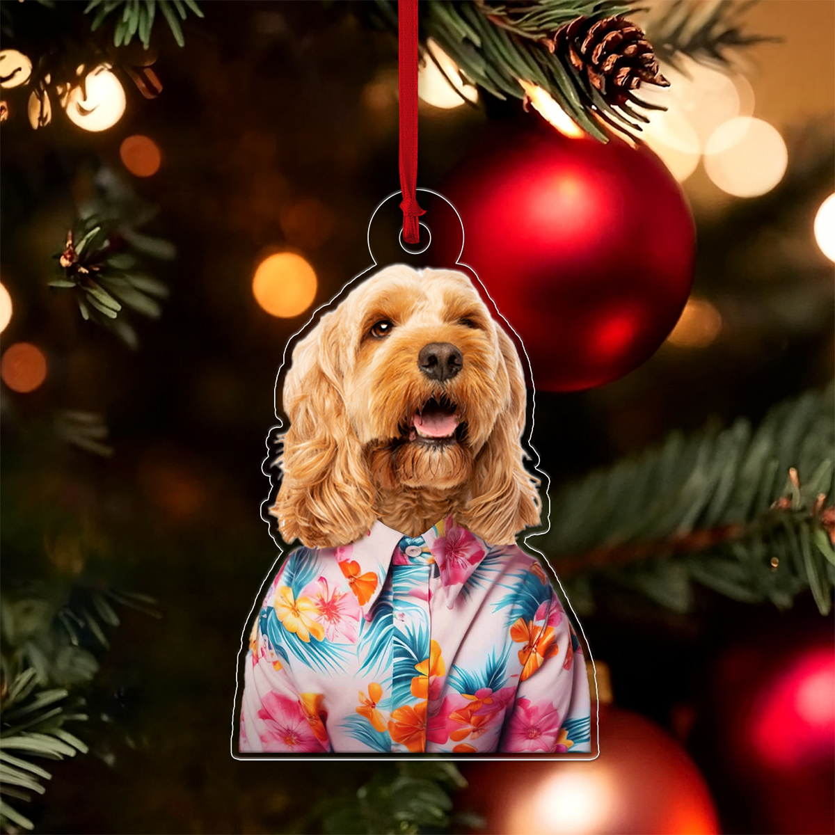 Custom Photo Pet Dog Portrait