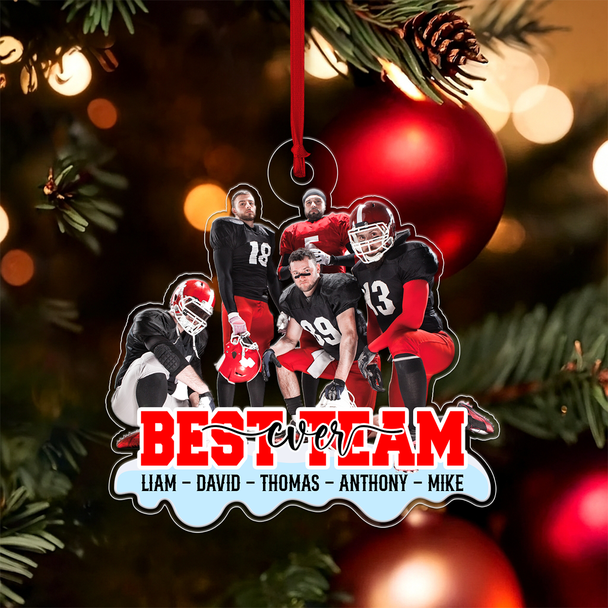 Custom Photo Football Best Team