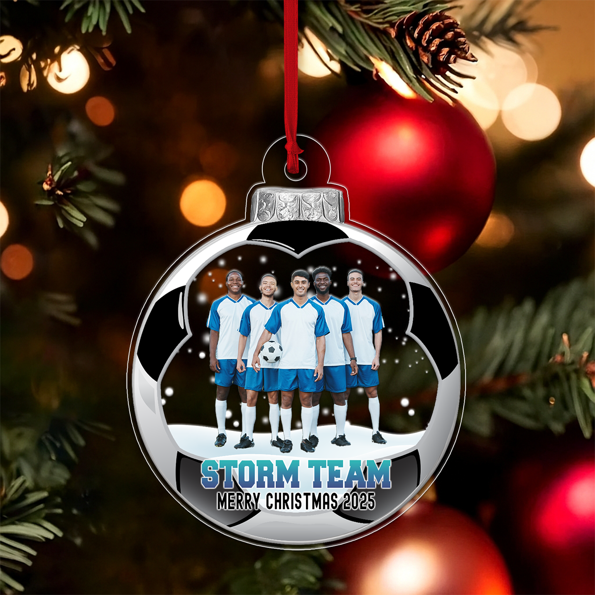 Custom Photo Soccer Player Team