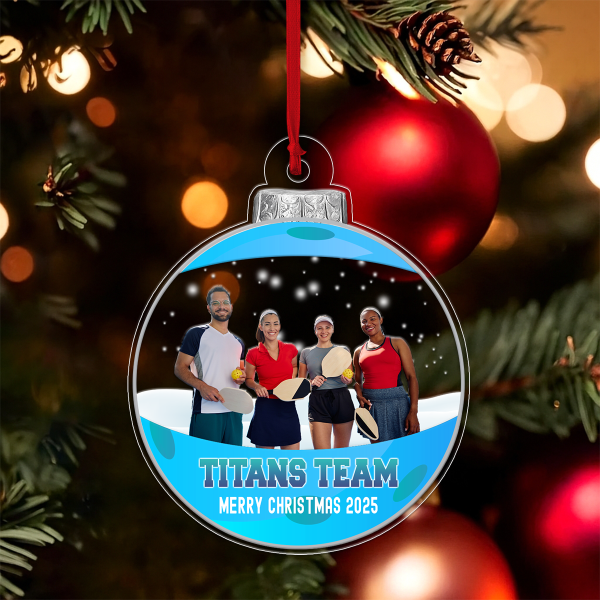 Custom Photo Pickleball Club