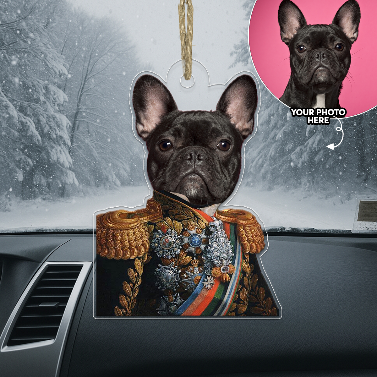 Custom Photo Pet Royal 3