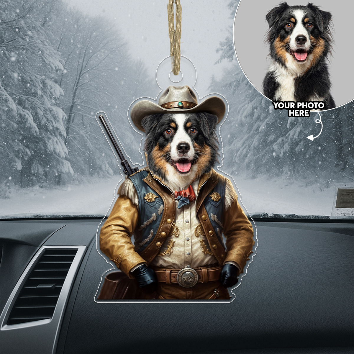 Custom Photo Pet Dog Royal 1