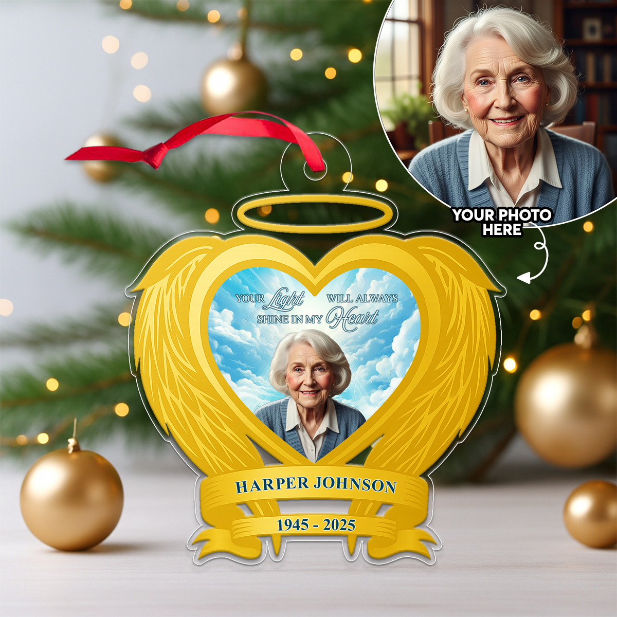 Custom Photo Mommy Memorial