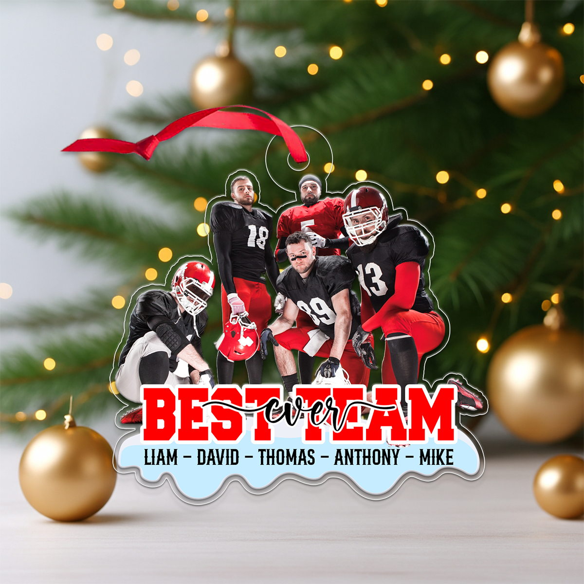 Custom Photo Football Best Team