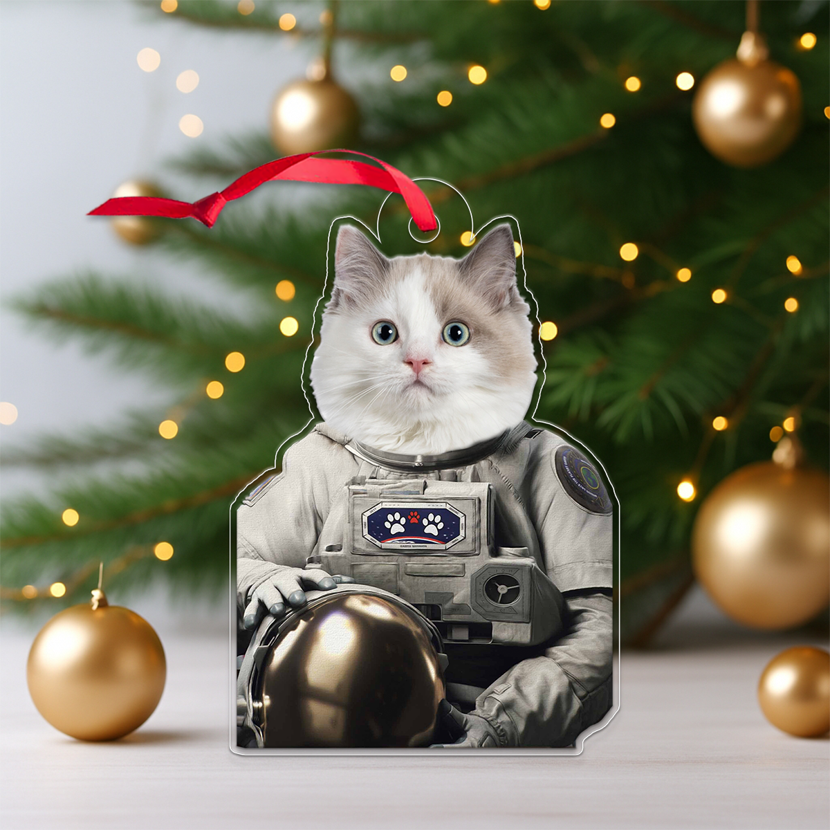Custom Photo Pet Astronaut