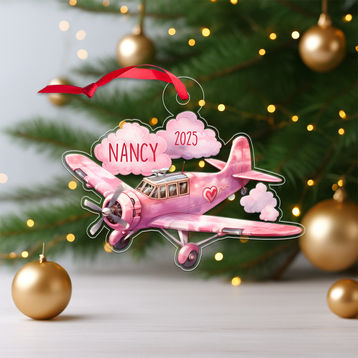 Custom Name Plane For Girl