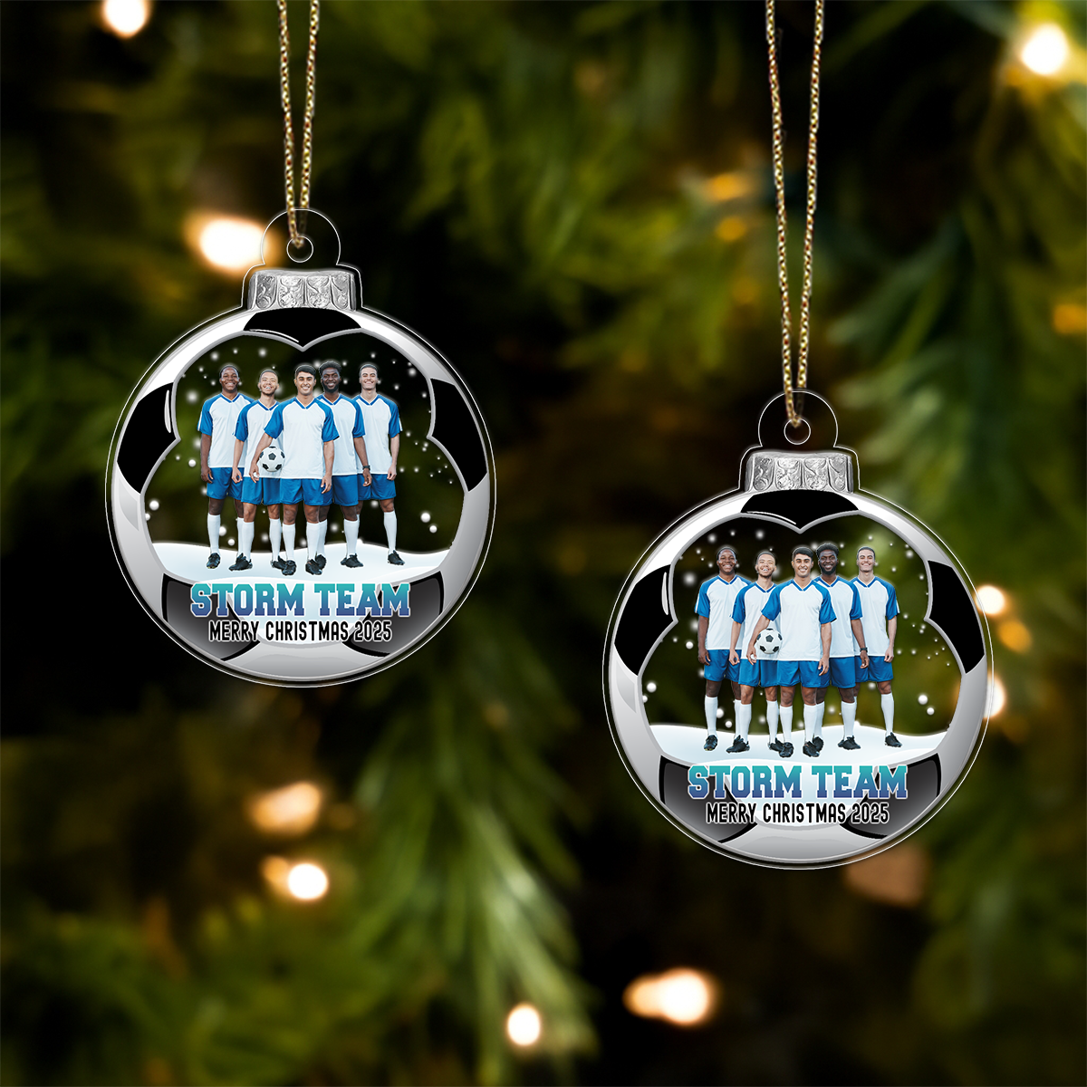 Custom Photo Soccer Player Team