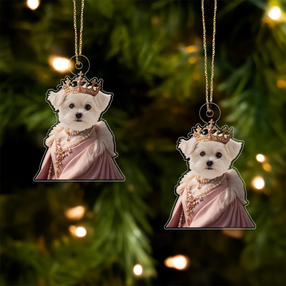 Custom Photo Dog Queen