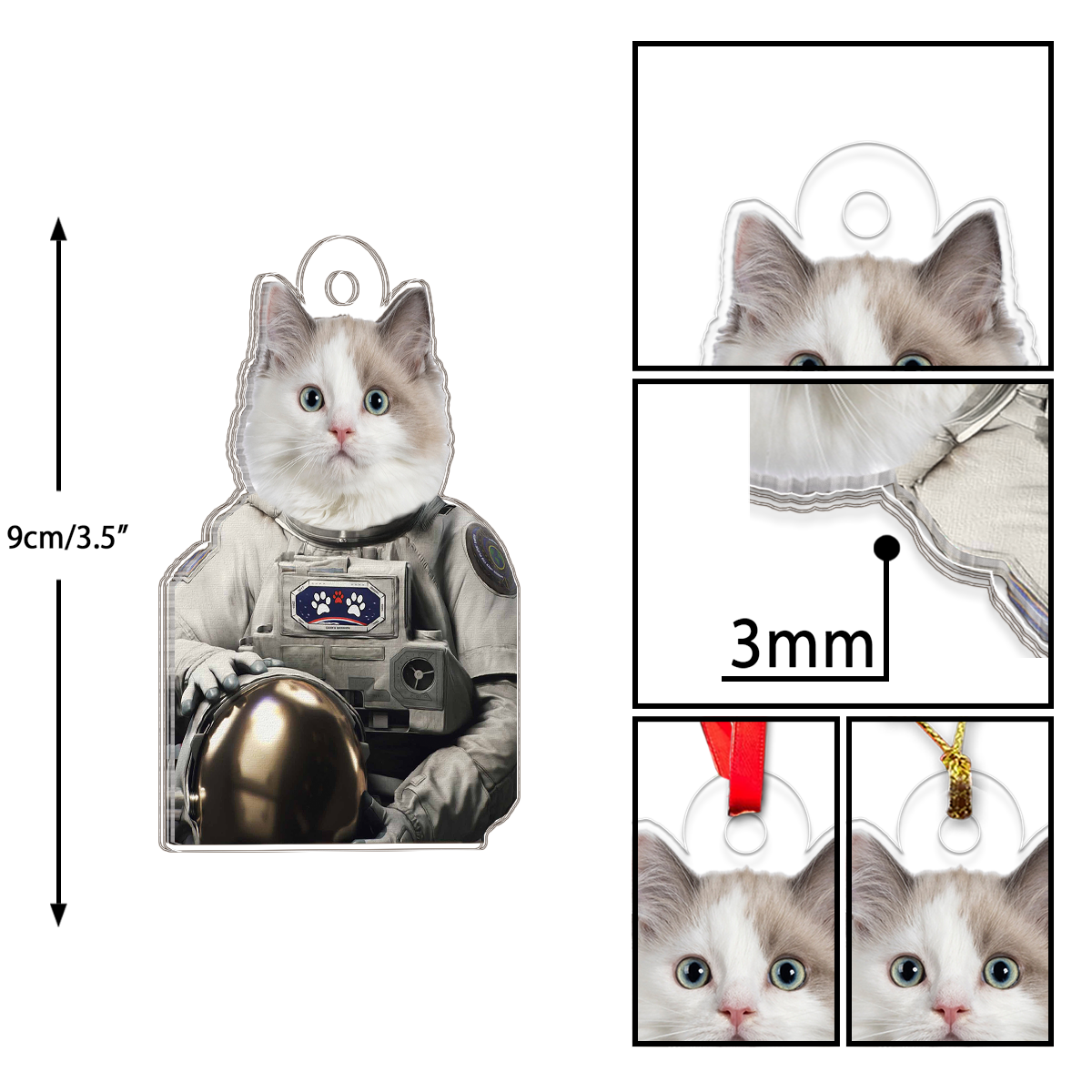 Custom Photo Pet Astronaut
