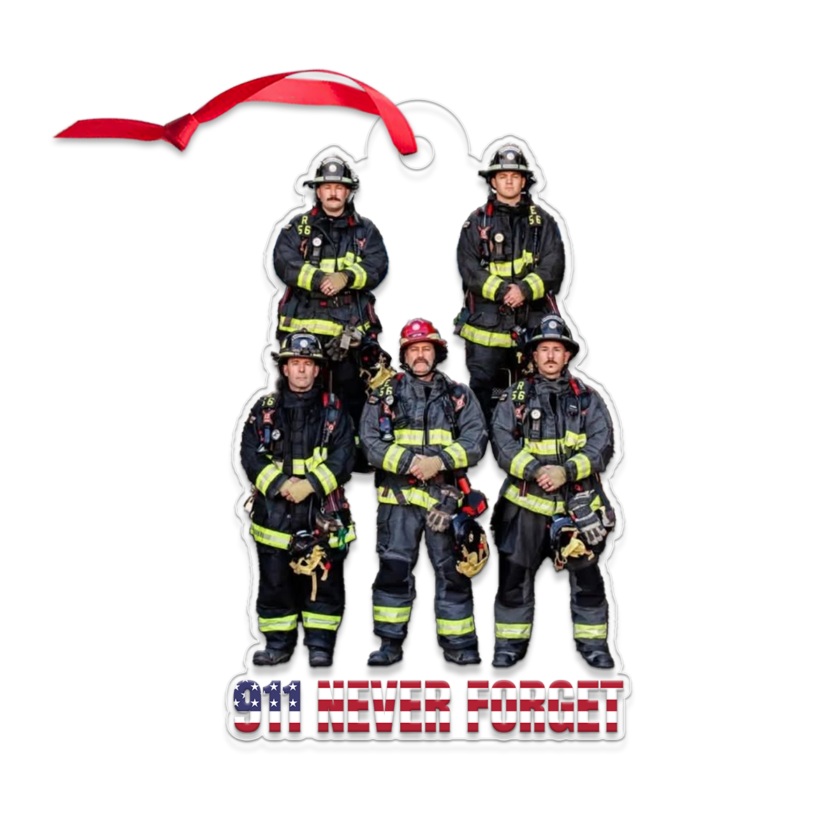 Custom Photo Firefighter 911