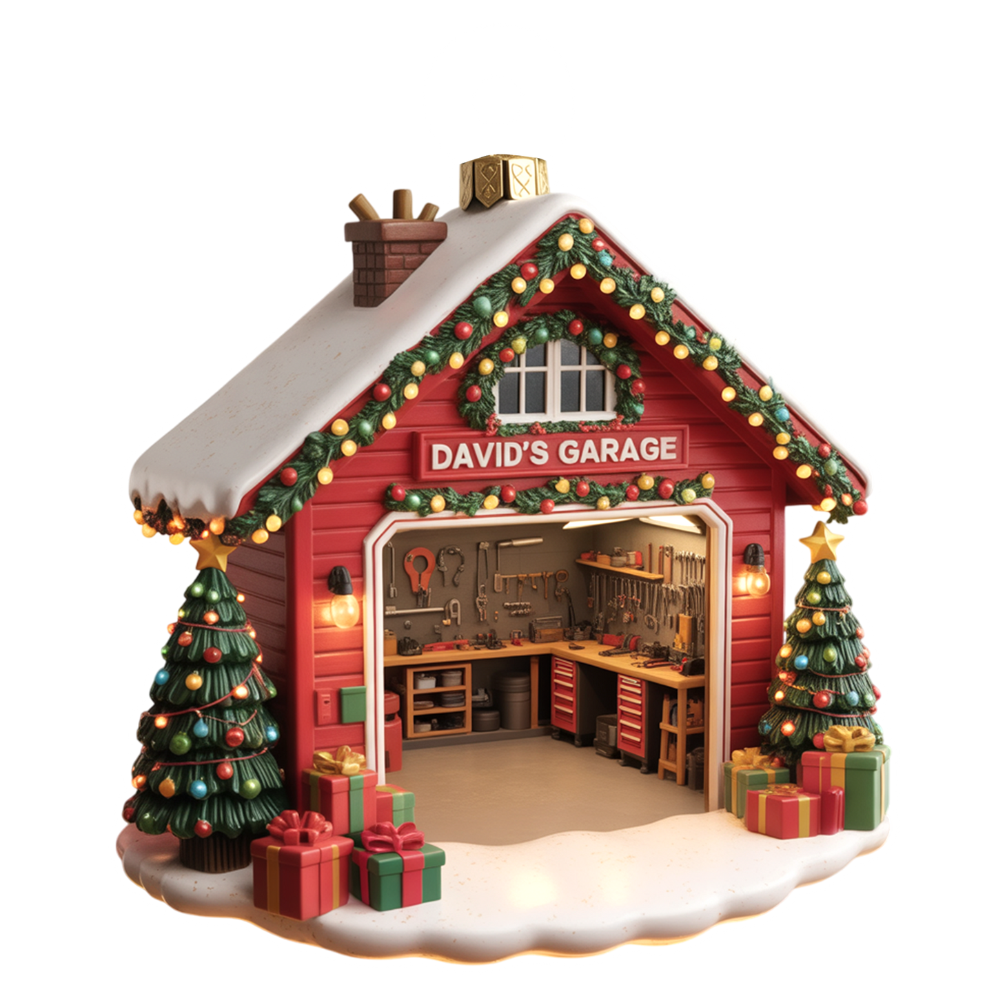 Personalized Garage Mechanic, Car Enthusiasts, Mechanic