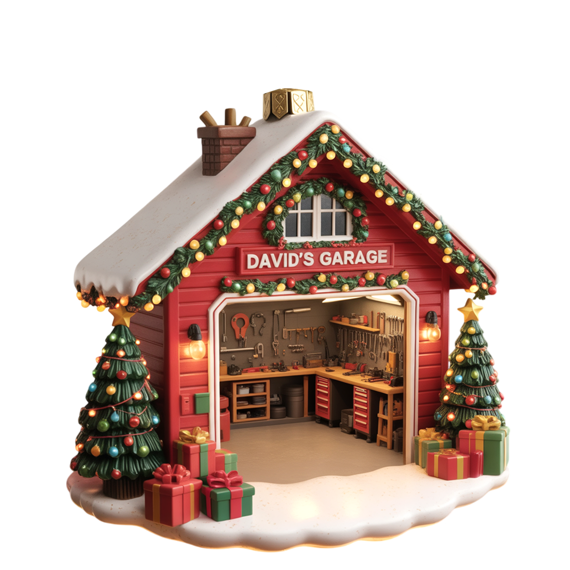 Personalized Garage Mechanic, Car Enthusiasts, Mechanic