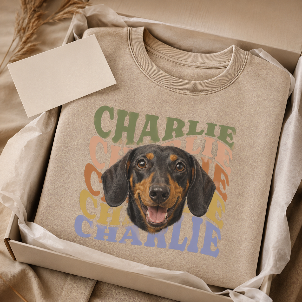 Custom Photo Dog Unisex Wash T-Shirt, Personalized Pet Lover Gift | Gift For Dog Lovers