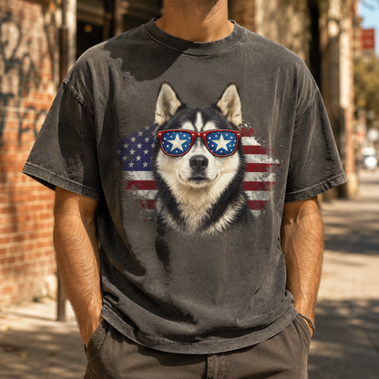 Custom Photo Dog Unisex Wash T-Shirt, Personalized Pet Lover Gift | Gift For Dog Lovers