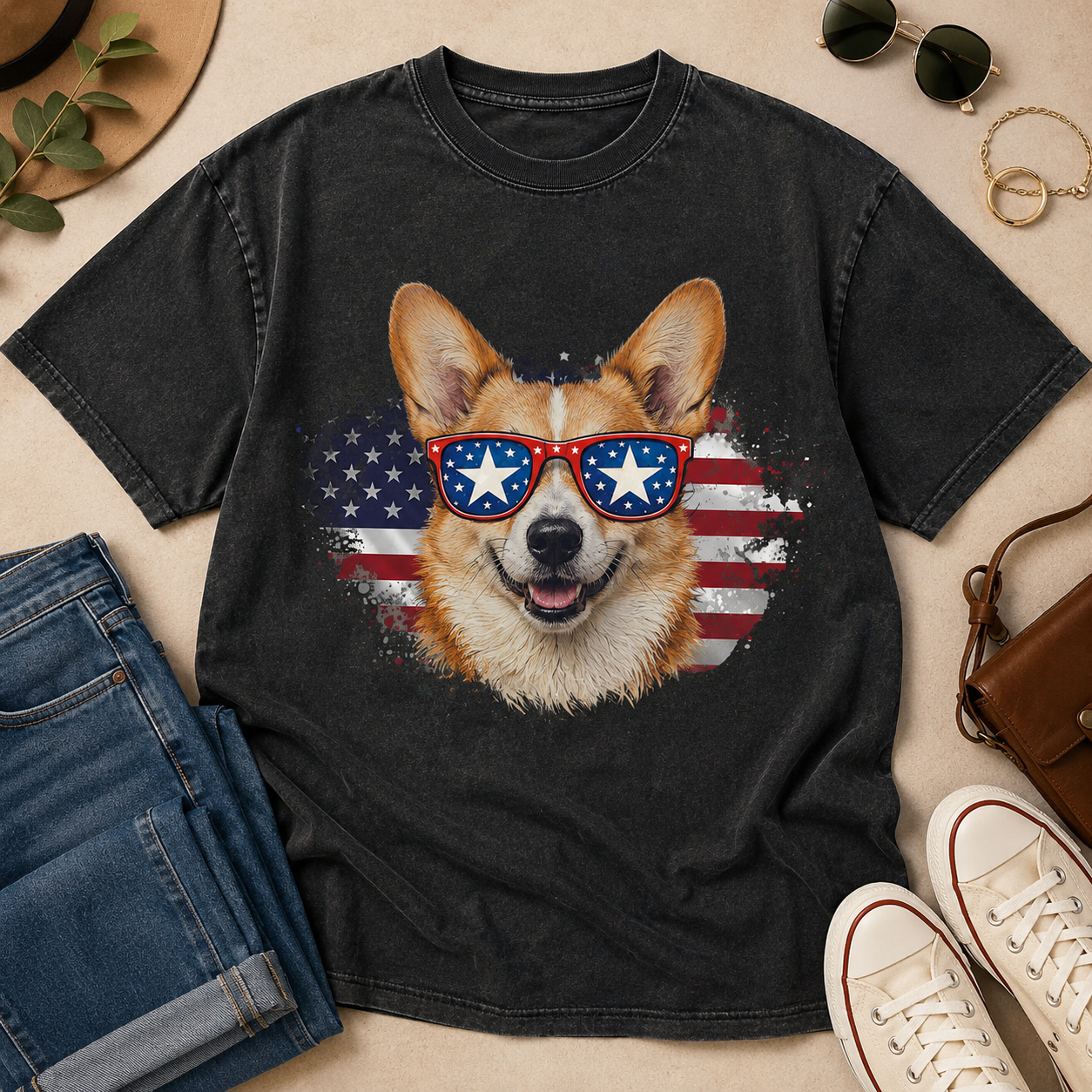 Custom Photo Dog Unisex Wash T-Shirt, Personalized Pet Lover Gift | Gift For Dog Lovers