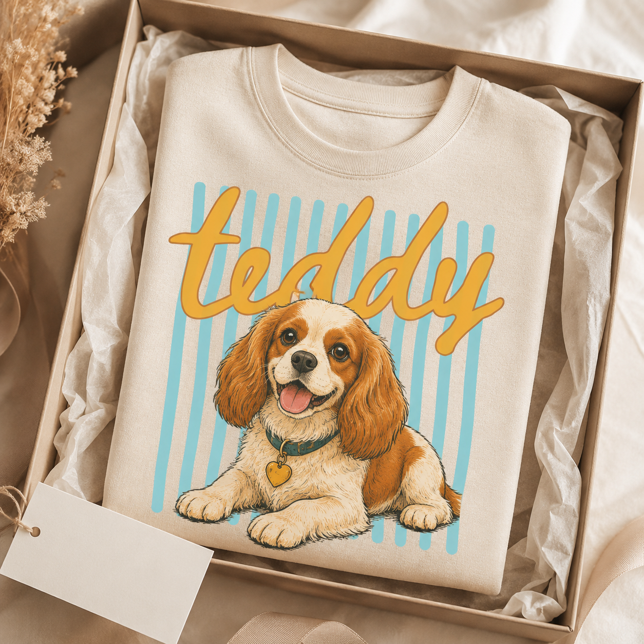 Custom Photo Dog Unisex Wash T-Shirt, Personalized Pet Lover Gift | Gift For Dog Lovers