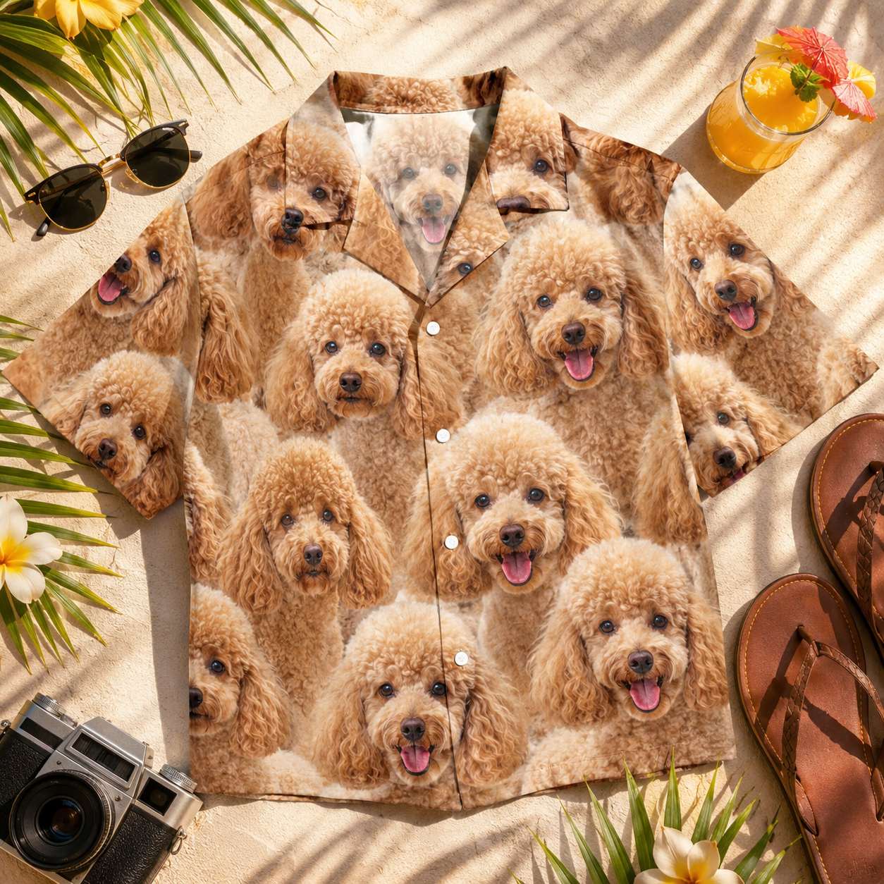 Custom Photo Dog Hawaiian Shirt, Personalized Hawaiian Shirt, Dog Lover Vacation Gift For Dog