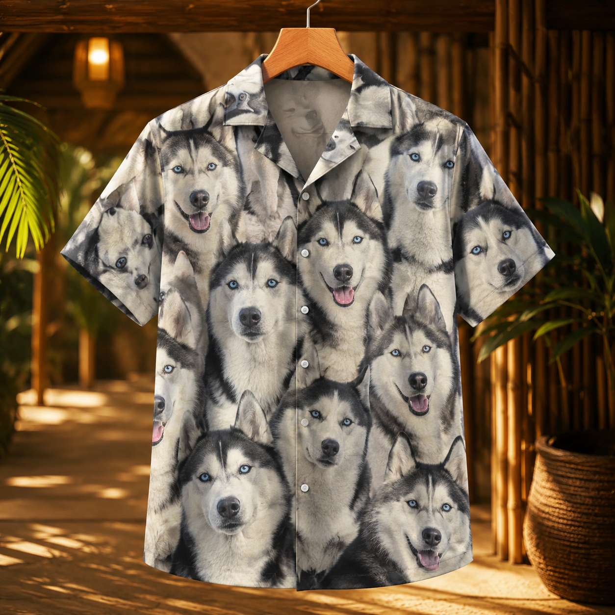 Custom Photo Dog Hawaiian Shirt, Personalized Hawaiian Shirt, Dog Lover Vacation Gift For Dog