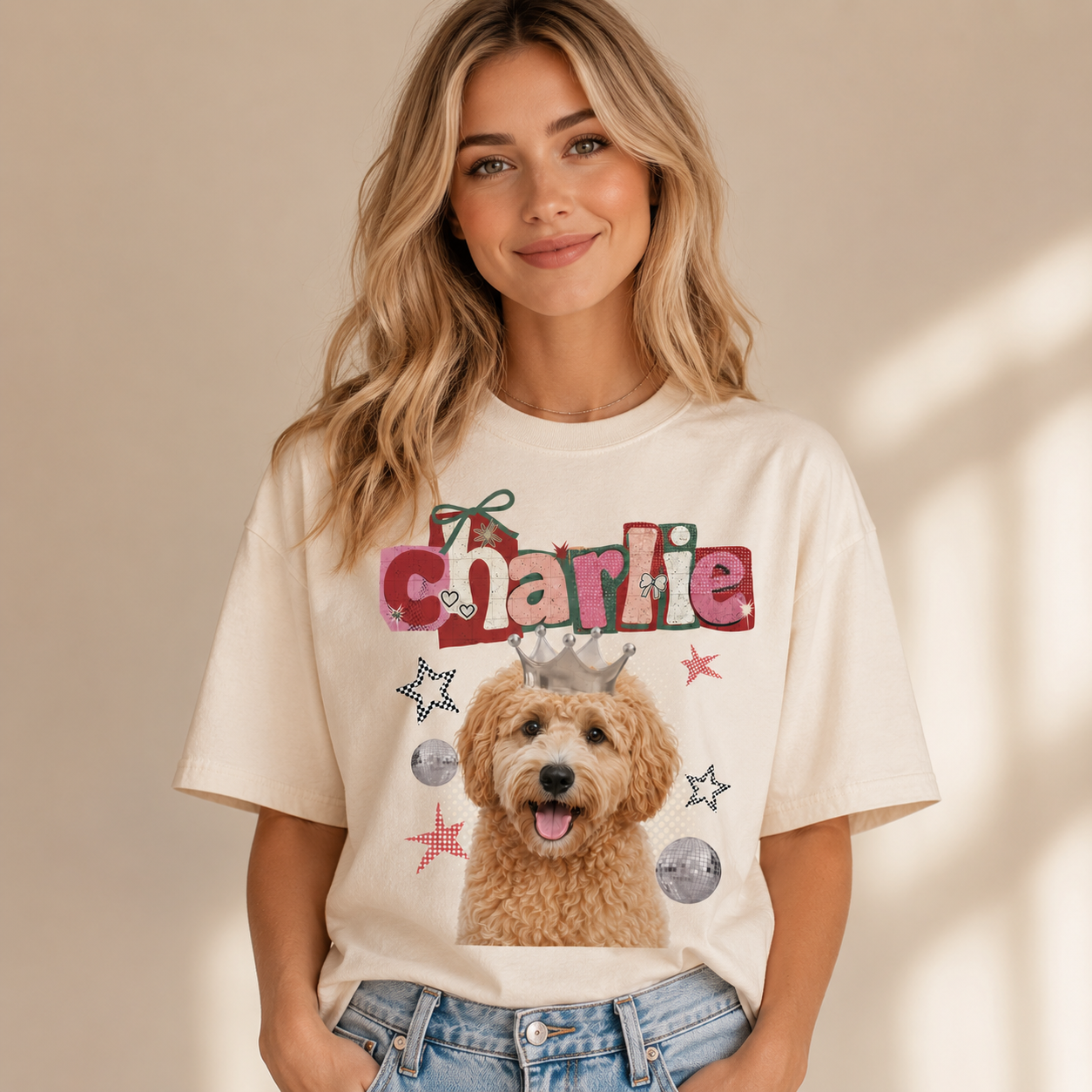 Custom Photo Dog Unisex Wash T-Shirt, Personalized Pet Lover Gift | Gift For Dog Lovers