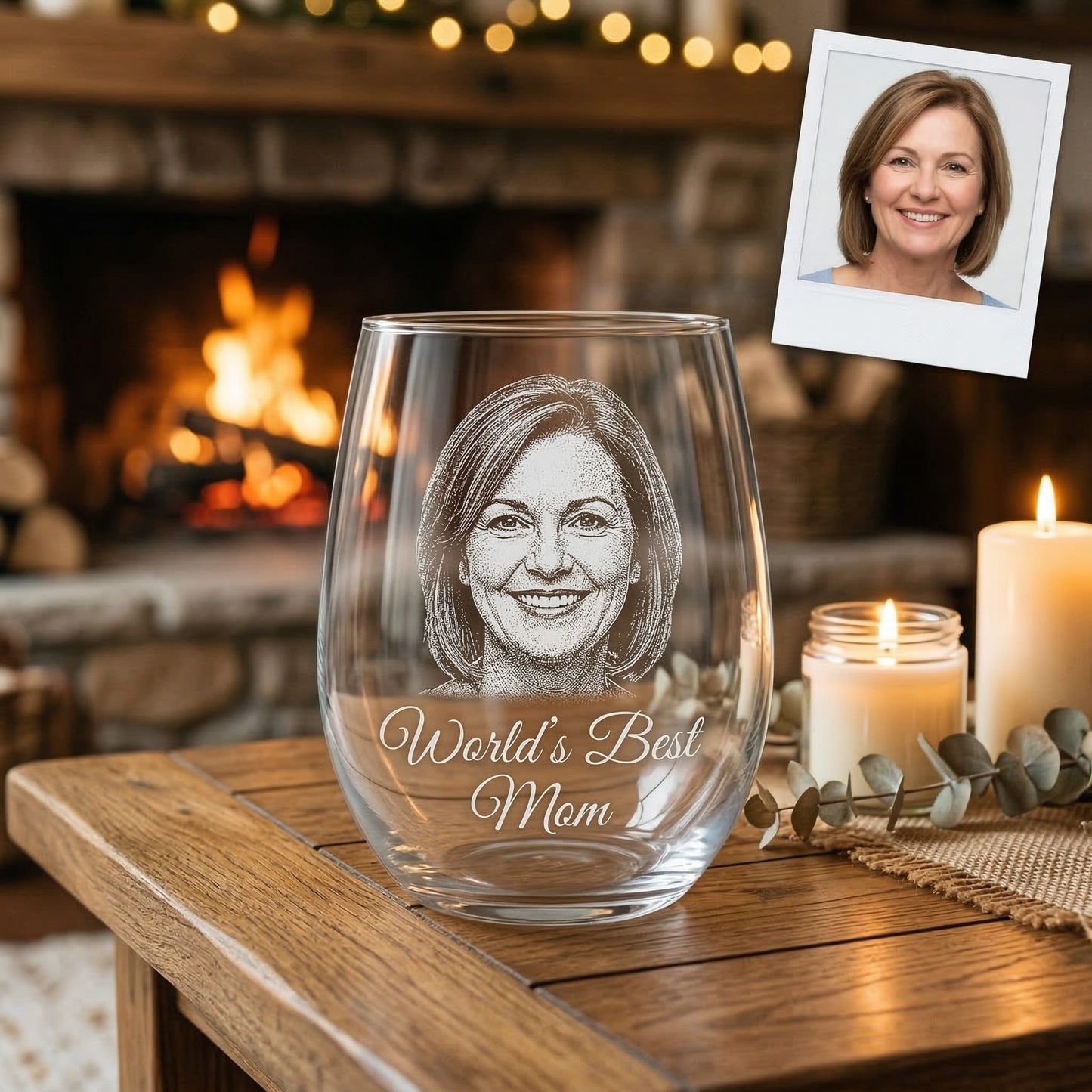 Custom World's Best Mom Wine Glass | Mom Wine Glass | Gift For Mom | Mother's Day Gifts