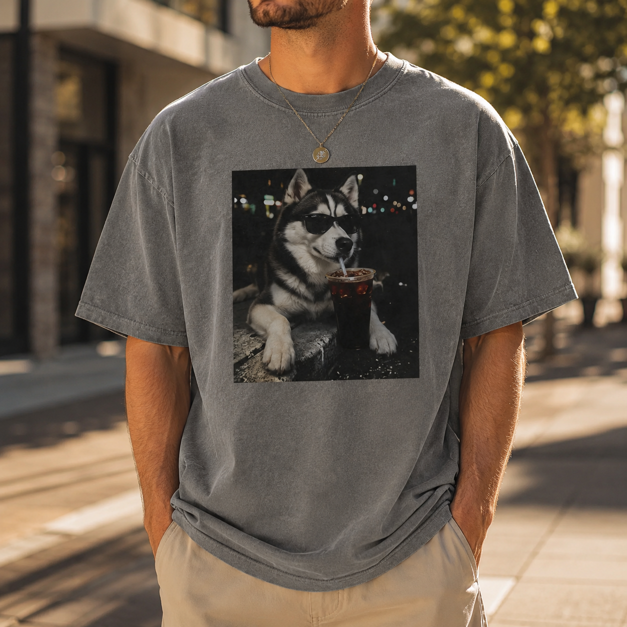 Custom Photo Dog Unisex Wash T-Shirt, Personalized Pet Lover Gift | Gift For Dog Lovers